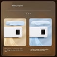 thumbnail image 3 of 1500W 2 in 1 Wall Mounted Air Conditioner Fan, Portable Cooling & Heating Mini AC Unit, Quiet Smart Heater Combo with Remote Control & Timing for Home Living Room, 3 of 4