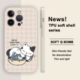 thumbnail image 1 of Exprese su personalidad: interesante funda protectora plateada colorida de doble capa mate con estampado gráfico para iPhone 15 Pro Max 14 13 12 Pro 11, 1 of 4