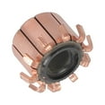 thumbnail image 4 of CHY-3688-10 Motor Commutator 10P 18 X 8 X 14.5(15) Mm 10P Teeth Copper Hook Type Electrical Motor Commutator High-speed DC Motor, 4 of 12