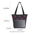 thumbnail image 3 of Honeii Ping Pong Print Women Top Handle Satchel Handbags,Fashion Handbag,Messenger Tote Bag Purse for Women,Shoulder Bag Handbag for Travel, Work, 3 of 6