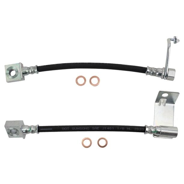 Juego de mangueras de freno traseras TRQ para Ford F-250 y F-350 2005-2010