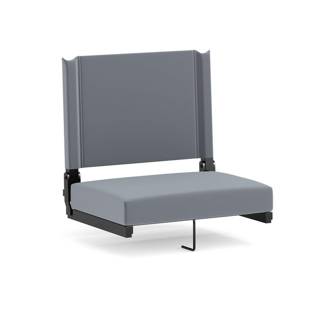 Grandstand Comfort Seats by Flash with Ultra-Padded Seat in Red