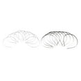 thumbnail image 1 of de 20 diademas de metal para manualidades, bricolaje, aros para el cabello con banda para el cabello Salvador diademas de metales para manualidades diy, 1 of 10