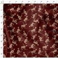 thumbnail image 4 of Soimoi Pure Silk Red Fabric By the Yard - 42 Inch Wide - Florals, Leaves Print Fabric - Elegant & Beautiful Patterns for Fashion and Home Decor Printed Fabric, 4 of 6