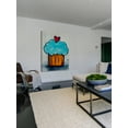 thumbnail image 4 of Marmont Hill 'Blue Cupcake' by Tori Campisi Painting Print on Wrapped Canvas, 4 of 7