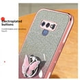 thumbnail image 4 of Slim Case for Samsung Galaxy Note 9 Cover Electroplated Silicone with Bling Butterfly Stand Phone Case for Samsung Note 9 with Glitter Card Anti-Fingerprint Cover Compatible with Galaxy Not, 4 of 7