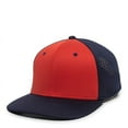 thumbnail image 4 of OC Sports AIR25 Flexible Fitting Cap - Red Navy, 4 of 8