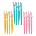 thumbnail image 1 of Eyebrow Razor, 12Packs Makeup Tools Portable Shavers Trimmers Facial Hair Knife Remover(Random Color), 1 of 5