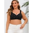 thumbnail image 3 of Front Closure Wireless Bra for Older Women - Plus Size Cotton Comfort Bra with Wide Straps U-Back Support for Posture & Pain Relief, 3 of 5