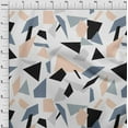 thumbnail image 4 of oneOone Velvet Gray Fabric Geometric Sewing Craft Projects Fabric Prints By Yard 58 Inch Wide, 4 of 4