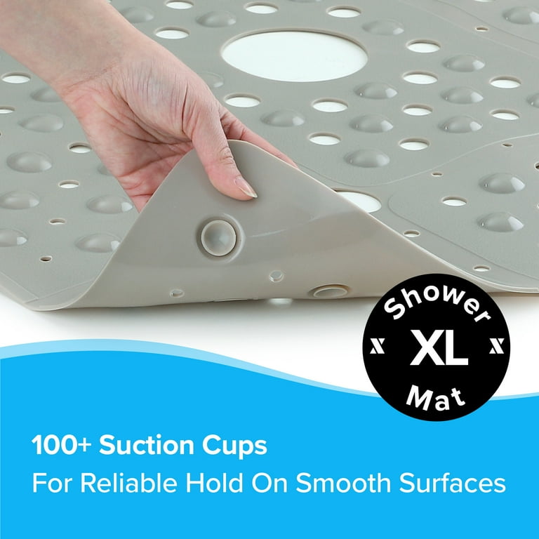 matts　27.0㎝ SlipX Solutions Extra Large 27x27 Square Shower Mat, Slip