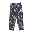 thumbnail image 4 of Daiia Space Cars Women's Sleep Pant with Pockets and Drawstring,Pajama Pants-XX-Large, 4 of 9