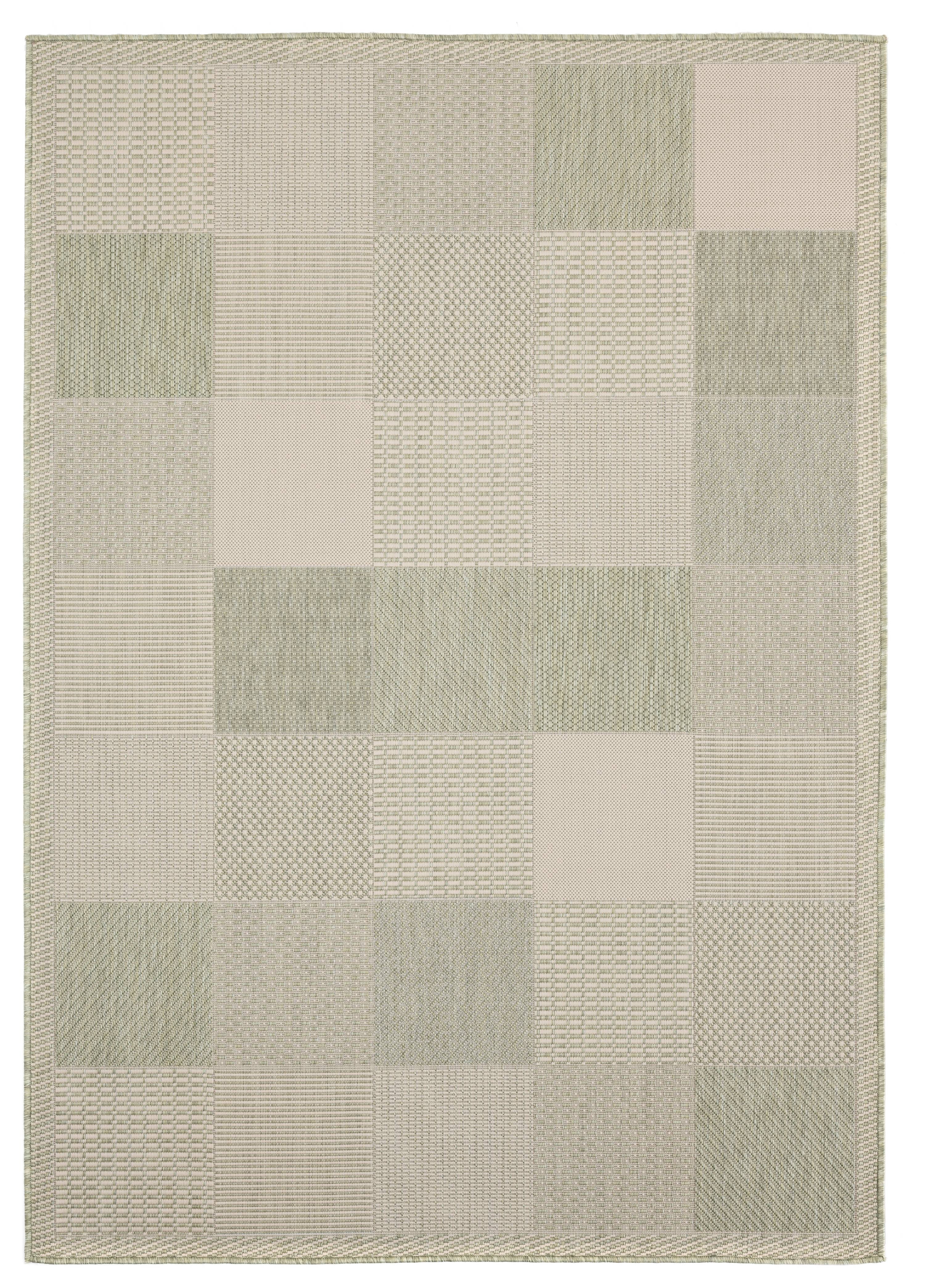 United Weavers Mali Dabeda Contemporary Geometric Area Rug, Green, 7'10" x 10'6"