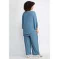 thumbnail image 2 of Catherines Women's Plus Size 2-Piece Embellished Keyhole Pant Suit, 2 of 3
