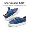 thumbnail image 5 of DREAM PAIRS Kid Toddler Sneakers Boys Girls Canvas with Cartoon Dual Hook and Loops for School Walking, 5 of 6