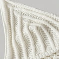 thumbnail image 5 of WEIWEN Cropped Tank Tops for Women Dressy Casual Lace Up Backless Crochet Sleeveless Halter Self Tie Back Knit Crop Camisole V Neck Shirts for Women Summer Outfits White, M, 5 of 5