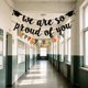 thumbnail image 5 of We Are So Prouds Of You Graduation Banners Glitter Congrats Grad Garland For Graduation Party Decorations High School College Grad Party Supplies, 5 of 6