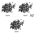 thumbnail image 1 of 400x Kits de Ojos ástico Negro para Juguetes Oso de 4 Mm 5 Mm 6 Mm yotijar Muñecas Ojos Negros, 1 of 10