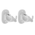 thumbnail image 2 of Msgweeeg Over Door Storage Behind the Door Storage Transform Your Space with Curtain Rod Hooks No Drill Adhesive Bracket Clip 2pcs Easy Install Horizontal Rod Curtain Rod Adhesive Hooks, 2 of 9