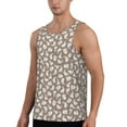 thumbnail image 2 of Easygdp Cute Rabbit Men's Tank Top, Sleeveless Muscle T Shirts, Breathable, Quick-Dry, Loose for Gym, Running, Fitness - Large, 2 of 9