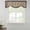 Brown, variant on White Greek Key Tie Up Valance Curtains for Windows, Kitchen Curtains Window Treatments, Geometric Greece Ancient Farmhouse Geo Short Window Shades Valances for Bedroom Bathroom Cafe 54"x18"