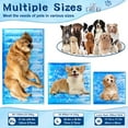 thumbnail image 6 of Cool Pet Pad,Dog Cooling Mat,Suitable for Dogs and Cats,Suitable for All Types of Pets,Washable and Portable,Summer Keep Your Pet Cool (29.5X29.5in), 6 of 9