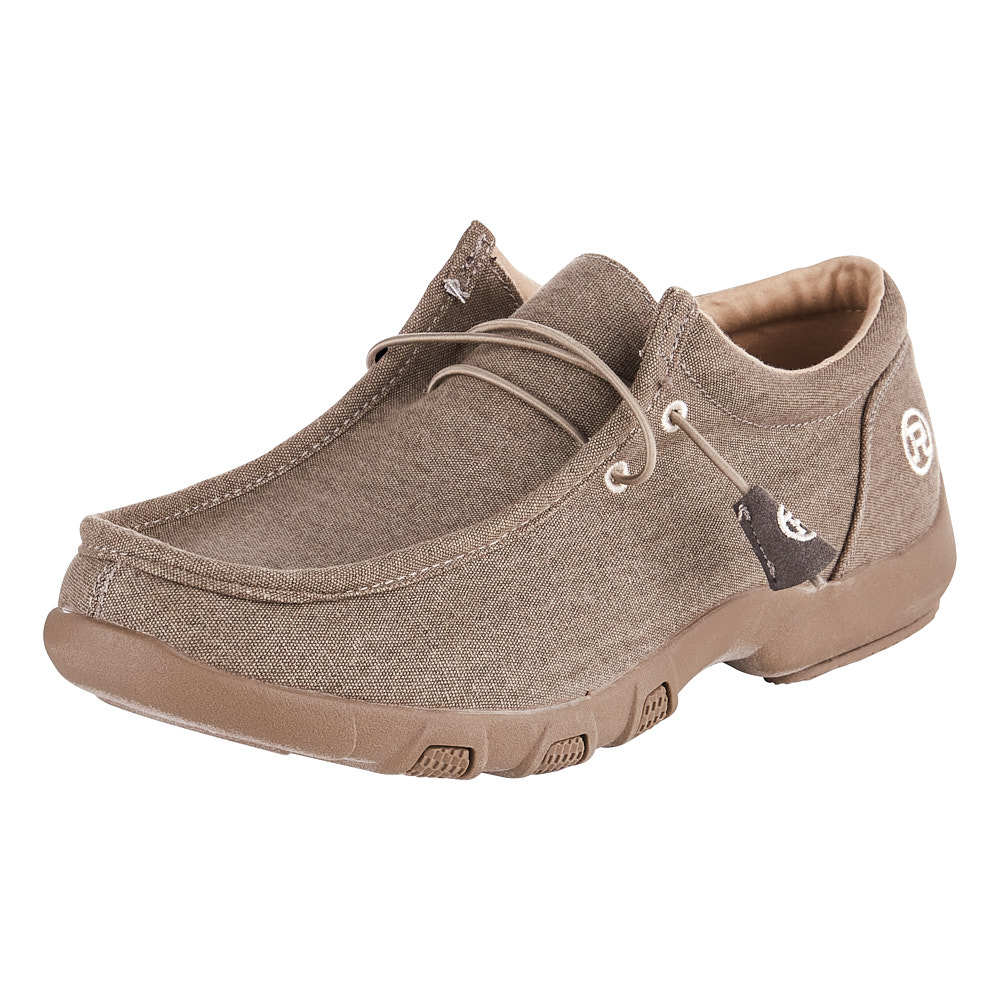 09-020-1791-2610 Men`s Roper Chillin Tan Stretch Slip On Casual Shoe - Walmart.com
