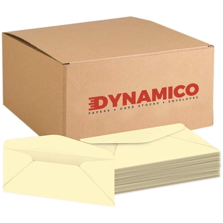 Ivory Pastel #10 Business Envelopes | Standard Colored Mailers for Holidays, Invoices, Bills, Letters, Office Mailings | 4 1/8 x 9 1/2 inches | 500 per Pack