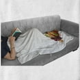 thumbnail image 6 of Harvest Soft Flannel Fleece Blanket, Fall Arrangement with Fruits of the Season in a Cornucopia Bountiful Harvest Corn, Cozy Plush for Indoor and Outdoor Use, 70" x 90", Multicolor, by Ambesonne, 6 of 6