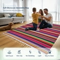 thumbnail image 6 of RoamHome Multifunctional Reversible Tablecloth Blanket with Fringe - Lightweight Picnic Mat & Sofa Throw for Party Decoration, Beach Towel Alternative (4 Sizes), 6 of 6