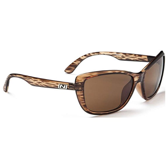 Optic Nerve Vargas Sunglasses, Driftwood, Polarized Copper Lens -