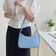 thumbnail image 5 of Bolsos cruzados para mujer, bolso de hombro para mujer, moderno bolso de mano pequeño con cierre de cremallera, bolsos de mano de hombro con correas ajustables, 5 of 7