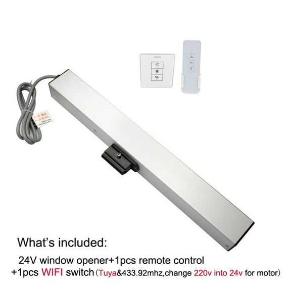 400mm 300MM 200MM Smart Home Tuya Window Opener Tuya Motorized Chain Actuator Skylight Casement