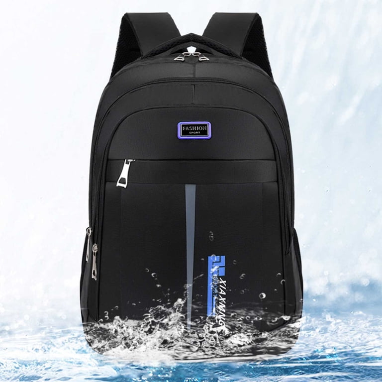 armani jeans faux leather backpack Emporio Armani logo-print Backpack | Black