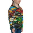 thumbnail image 3 of NinJago Boys' Hoodie Realistic 3d Print Graphic Hooded Sweatshirts With Drawstring Medium, 3 of 5