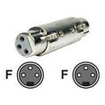 thumbnail image 1 of Comprehensive - Adaptateur Audio - XLR3 Femelle à XLR3 Femelle, 1 of 1