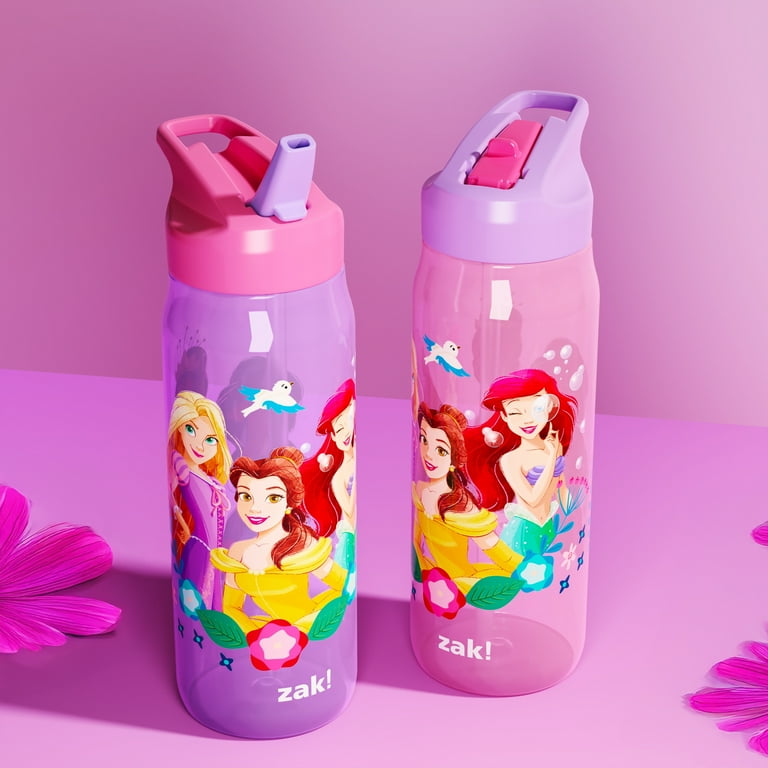 Zak Designs 2 Pack 20oz Bottle Princess - Walmart.com