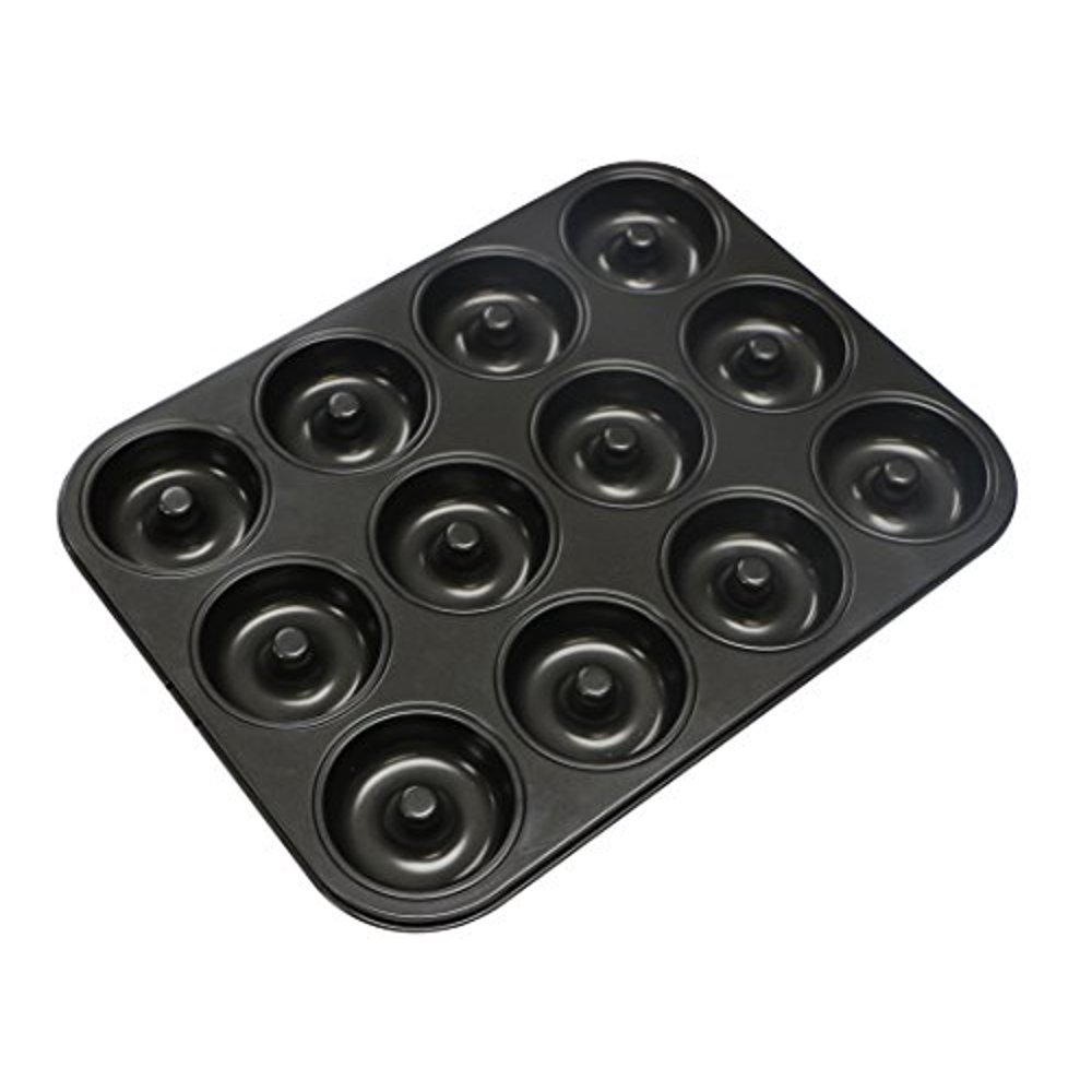 ake Extra Thick Donut Pan 12cavity 2.8" Nonstick Standard Size