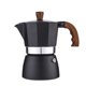 thumbnail image 4 of Billuyoard Cafetera Cafetera de aluminio Olla para el hogar Accesorio de cocina Juegos de servir café y té Negro 150ml Billuyoard HA002820-03B, 4 of 6