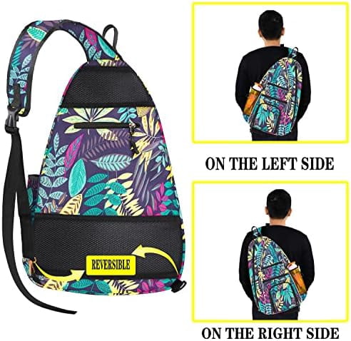 Pickleball Bag - Pickleball Bags for Women Men - Pickleball Backpack - Travel Pickleball Paddle Case, Pickle Ball Bag for Pickleball Paddle Tennis Racket, Protable Pickleball Sling Bag