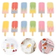 thumbnail image 4 of 12 mini palitos de helado falsos de colores, dijes de resina para polos de hielo, 4 of 7