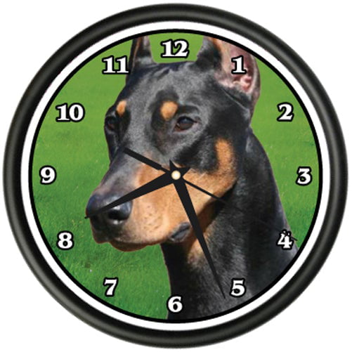 Chihuahua wall mounted personalised quartz clock 