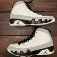 thumbnail image 4 of Ni-k-e Air Jordan 9 Retro Barons (2014) Shoes Size 10 Men's Only Tried On! 302370-106, 4 of 6