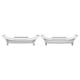 thumbnail image 4 of Conector Correa Reloj 2 Piezas para Galaxy Watch 7 Ultra 47 Mm (plateado), 4 of 4
