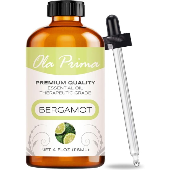 Ola Prima Bergamot Essential Oil, 4 fl oz