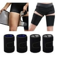 thumbnail image 2 of Sauna Leg Sleeves Leg Compression Sleeves Thigh Bands Thigh Wraps Sweat Thigh Trimmer For Women And Men, 2 of 9