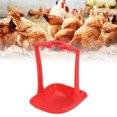 thumbnail image 4 of Chicken Waterer Cups, Chicken Drinking Cup Set Easy Installation Lightweight 20Pcs  For Pigeons For Rabbits Yellow,Red, 4 of 8