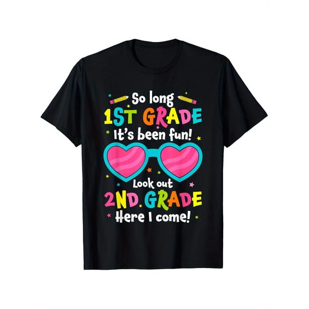 So Long 1st Grade 2nd Grade Here I Come Boys Girls T-Shirt