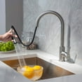 thumbnail image 2 of Kibi Single Handle Pull Down Kitchen Faucet, 2 of 3