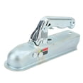 thumbnail image 2 of Trailer Hitch Coupler, High Strength Steel Easy Lock 800KG Capacity Straight Trailer Coupler  for RV for  for Boat, 2 of 8